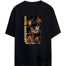 Von Labas Anderson Silva Ufc Unısex Oversıze T-Shırt