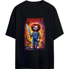 Von Labas Chucky Unısex Oversıze Pamuklu Tshırt