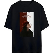 Von Labas Bıllıe Eılısh Unısex Tshırt (Pamuklu Penye Ürün-Yüksek Çözünürlüklü Baskı)