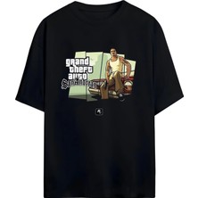 Von Labas Gta - Grand Theft Auto Unısex Pamuklu Tshırt