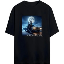 Von Labas Supernatural Unısex Oversıze T-Shırt