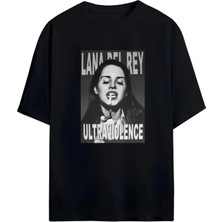 Von Labas Lana Del Rey Tasarımlı Unısex Yeni Sezon Oversıze Pamuklu  T-Shırt