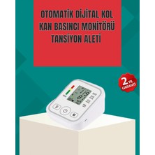 Pileli Store Kol Tipi LCD Ekranlı Elektronik Tansiyon Monitörü