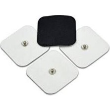 Yedek Elektrot Çıt Çıt Tens Pedi, 4'lü, Güçlü ve Güvenilir Performans