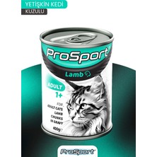 Prosport Kuzulu Chunk Yetişkin Kedi Konserve Yaş Mama 400 gr