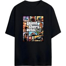 Von Labas Gta - Grand Theft Auto Unısex Pamuklu Tshırt