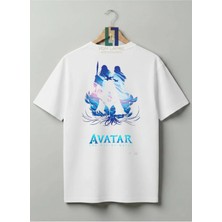 Von Labas Avatar Tasarımlı %100 Pamuklu Unisex Yüksek Baskı Kaliteli Tişört