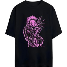 Von Labas Mindless Self Indulgence Msı Hayranlarına Özel Tasarımlı Unısex Oversıze Pamuklu T-Shırt