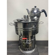 Nuvvo 13 Lt Tek Musluklu Semaver Demlik Hediyeli