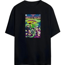 Von Labas Mindless Self Indulgence Msı Hayranlarına Özel Tasarımlı Unısex Oversıze Pamuklu T-Shırt