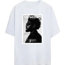 Von Labas The Weeknd Tutkunları Için Tasarladık ! The Weeknd Tasarımlı Unisex &100 Pamuklu T-Shirt