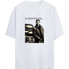 Von Labas Supernatural Unısex Oversıze T-Shırt