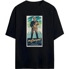 Von Labas Efsanevi Tarz,efsanevi Ikon: Al Capone Hayranlarına Özel Unisex Tişört