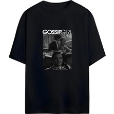 Von Labas Gossıp Gırl Dizi  Yüksek Baskı Kaliteli Unısex Yeni Sezon Oversıze Pamuklu  T-Shırt