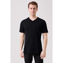 Kardelen İş Elbiseleri Galanthus V Yaka T-Shirt - Nefes Alabilir, Rahat ve Şık Tasarım