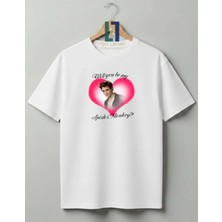 Von Labas Özel Tasarım Twilight Baskılı Unisex Premium Pamuklu Tişört