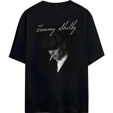 Von Labas Tommy Shelby,peakyblınders,thomas Shelby Tasarımlı Unısex Yeni Sezon Oversıze Pamuklu  T-Shırt