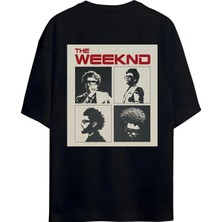 Von Labas The Weeknd Tutkunları Için Tasarladık ! The Weeknd Tasarımlı Unisex &100 Pamuklu T-Shirt