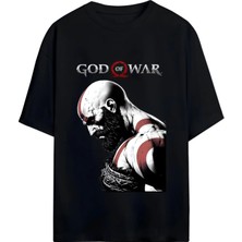 Von Labas God Of War Vıdeo Game Unısex Pamuklu Tshırt