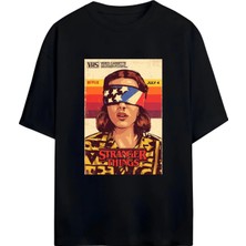 Von Labas Stranger Thıngs Unısex Pamuklu Tshırt