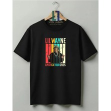 Von Labas Hip-Hop Kültürünün Efsanesi , ''goat'' Lil Wayne Tasarımlı Unisex %100 Pamuklu T-Shirt