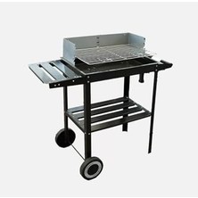 Nuvvo Evinizin Atölyesi Tekerlekli Kömürlü Mangal