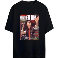 Von Labas Green Day Yeni Sezon Unısex Oversıze Pamuklu T-Shırt
