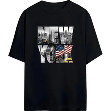 Von Labas New York Unısex Oversıze Tshırt