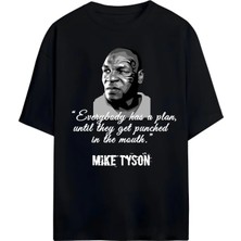 Von Labas Mike Tyson Unısex Oversize Pamuklu Penye T-Shırt