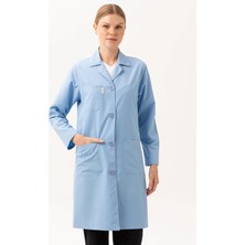 Kardelen İş Elbiseleri Vanessa Kadın Önlüğü - Şık, Rahat ve Dayanıklı, Cepli Uzun Kollu Model