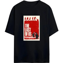 Von Labas The Last Of Us Tasarımlı Unısex Oversıze Pamuklu Tshırt