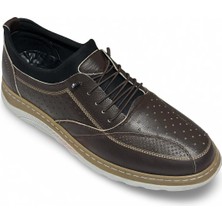 Spoken Erkek Tam Ortapedik Hakiki Deri Hafif Günlük Rahat Dikişli Şık Spor Ayakkabı