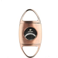 Cohiba Rose Gold Giyotin Çelik Puro Makası CPM040