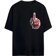 Von Labas Eğlenceli Hanımefendilere Özel Yeni Sezon Pamuklu Oversize T-Shirt