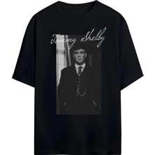 Von Labas Tommy Shelby,peakyblınders,thomas Shelby Tasarımlı Unısex Yeni Sezon Oversıze Pamuklu  T-Shırt