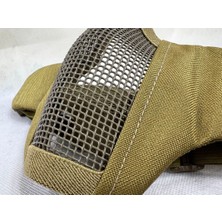 PremiumPort Çelik Örgü Airsoft Paintball Taktikal Maske, Güvenli ve Rahat Kullanım