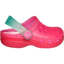 Igor Fuşya Kız Bebek Sandalet Hafif Malzeme ile Konforlu Kullanım Sunar