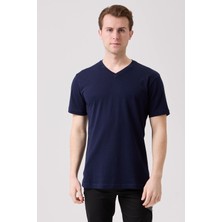 Kardelen İş Elbiseleri Galanthus V Yaka T-Shirt - Nefes Alabilir, Rahat ve Şık Tasarım