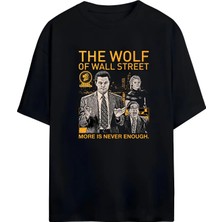 Von Labas The Wolf Of Wall Street (Para Avcısı) Tasarım %100 Pamuklu Unisex Tişört
