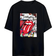 Von Labas ''the Rolling Stones Tişörtüyle Rock'n Roll Ruhunu Yaşa!'' The Rollıng Stones Unısex Pamuklu T-Shırt