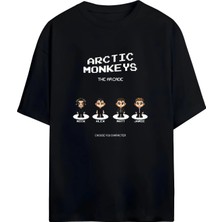 Von Labas Arctic Monkeys Tasarımlı Unisex Pamuklu T-Shirt