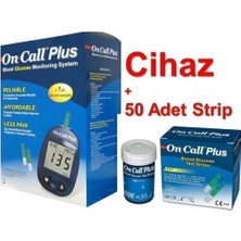 Kan Şekeri Ölçüm Cihazı ve 50 Adet Strip Seti