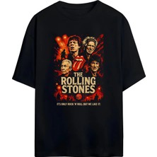 Von Labas ''the Rolling Stones Tişörtüyle Rock'n Roll Ruhunu Yaşa!'' The Rollıng Stones Unısex Pamuklu T-Shırt