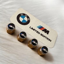 Bmw M Limited Edition 1 Adet Metal Etiket 3x7 ve M3 Logo Metal 4 Adet Sibop Kapak Takım