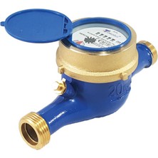 Mercan DN20 3/4" R100 Su Sayacı, Soğuk Su, Dar Geçişli, Mekanik, Ts En Iso 4064