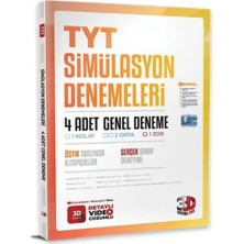 3D Yayınları Yks Tyt Simülasyon 4 Genel Deneme Video Çözümlü 3D Yayınları Ayraç Hediye