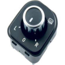 Universal Golf 6 Ayna Ayar Düğmesi Ayna Ayar Anahtar Golf 6 Passat Tıguan Krom 6pin