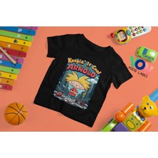 Von Labas "hey Arnold! - Keepin' It Cool" Temalı Unısex Çocuk Tişörtü - Eğlenceli ve Stil Sahibi