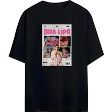 Von Labas Dua Lipa Hayranlarına Özel Unısex Pamuklu Tişört