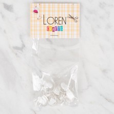 Hobibahçem Loren Crafts 8 Li Düğme - 283